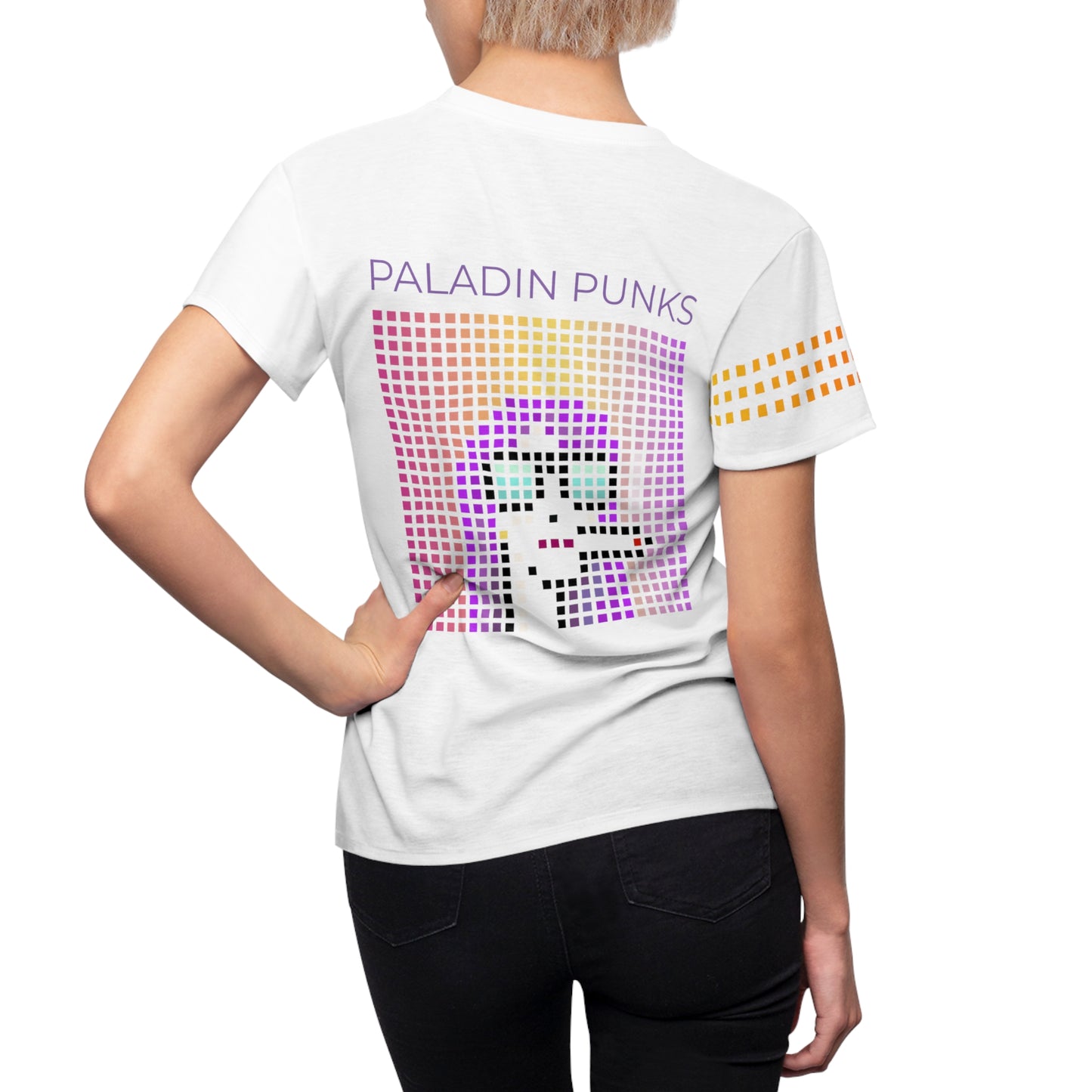 Paladin Punks White T-shirt Short Sleeve Sublimation Dye