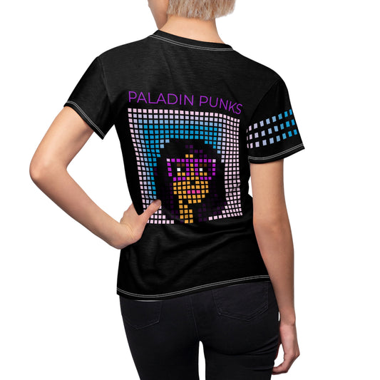 Paladin Punks #99 Black T-shirt pixels Sublimation Dye