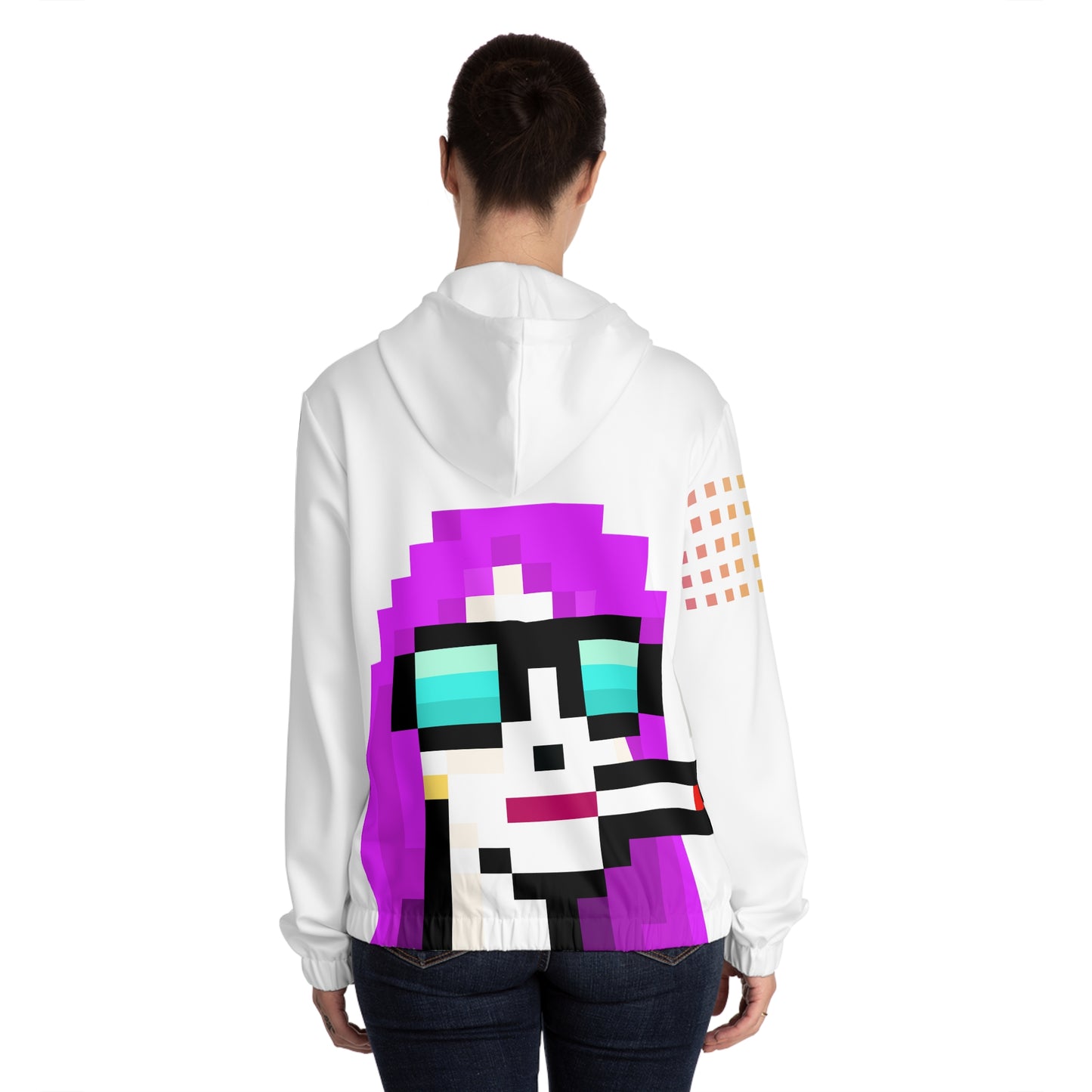 Paladin Punks Hoodie White Solid Sublimation Dye