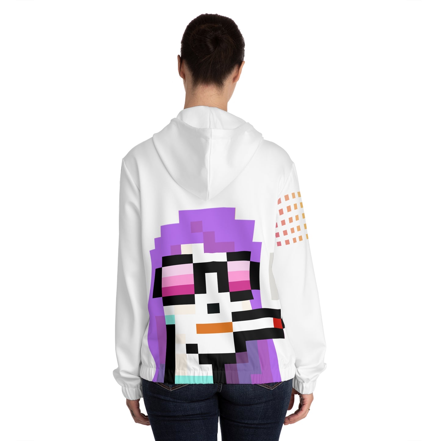 Paladin Punks Hoodie White Solid Sublimation Dye